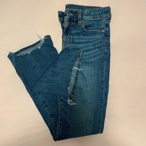 American Eagle skinny kick jeans